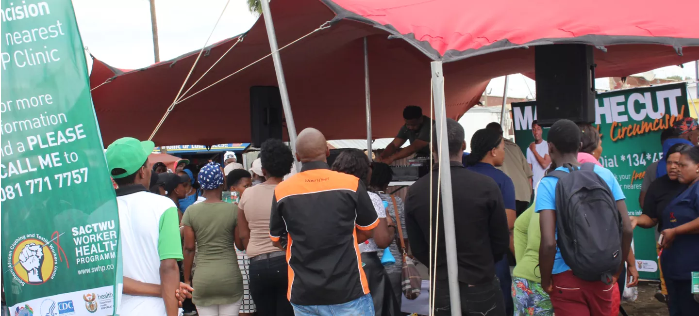 Team working on behavior change initiatives